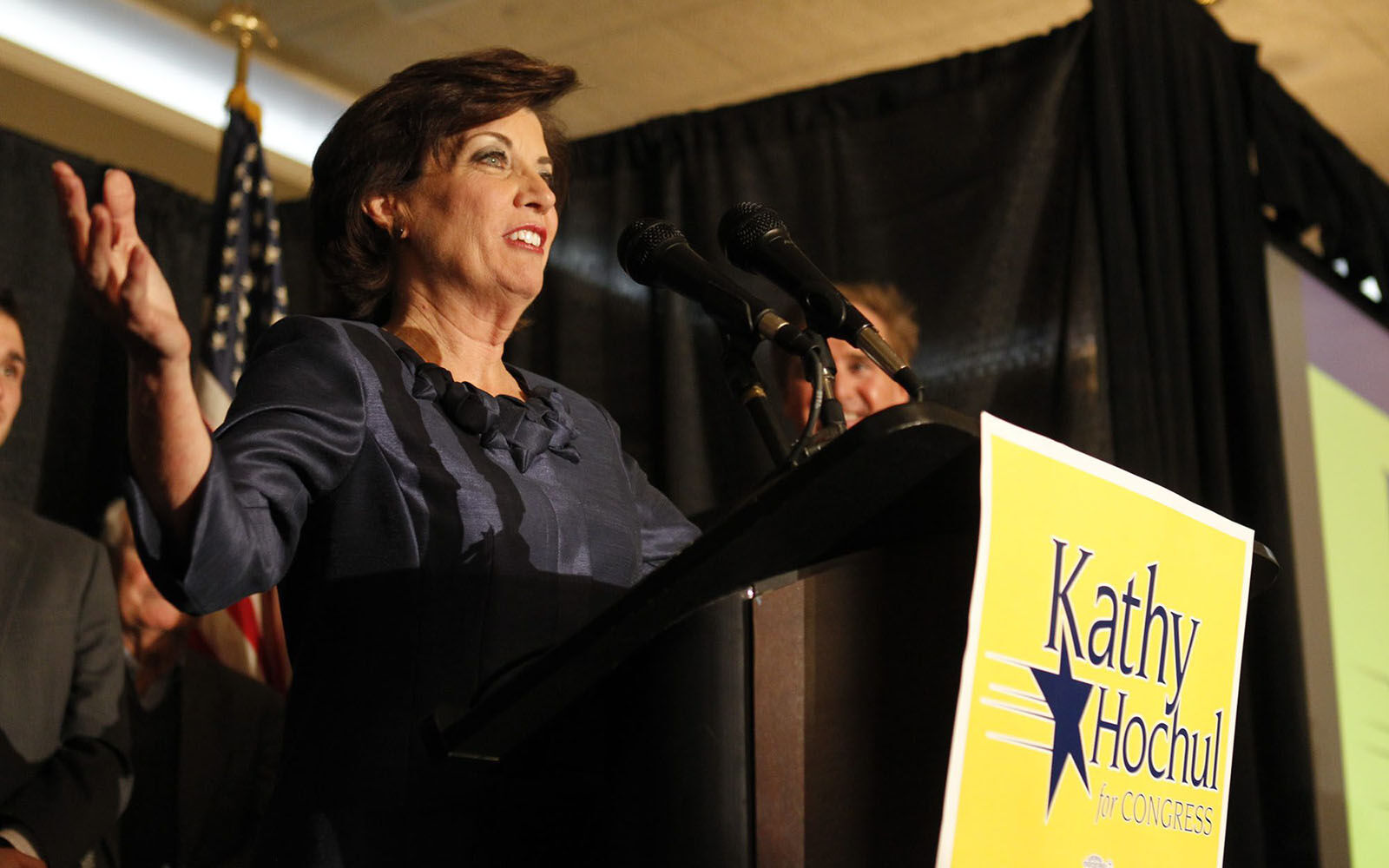 Headquarters on election night, 2012